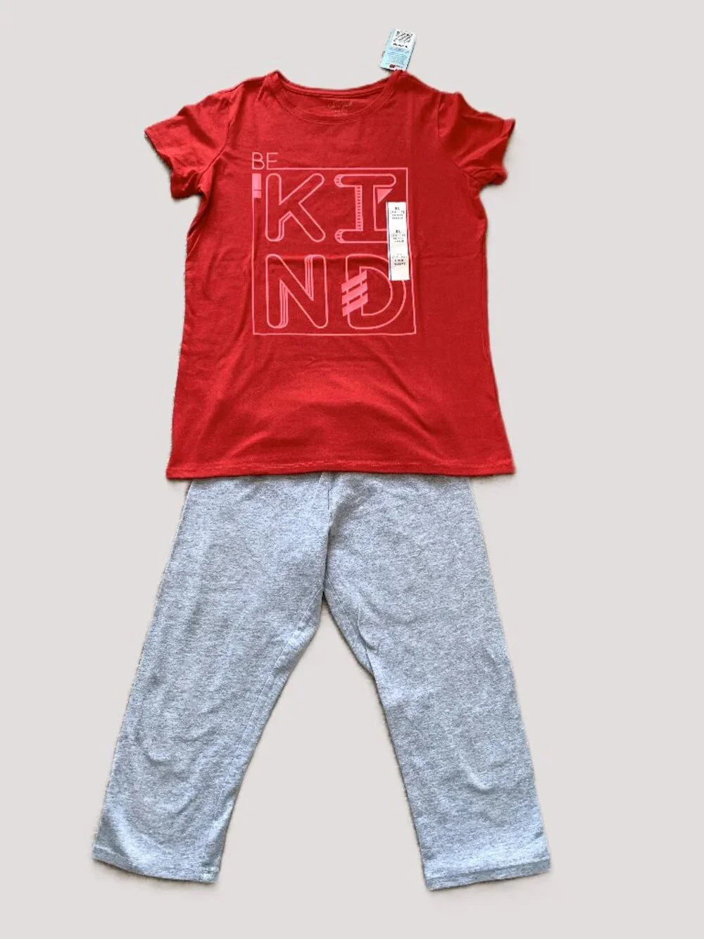 4 Piece Girls Leggings Shirt Set Cat&Jack/Thereabouts Shimmer/Glitter Size 14/16